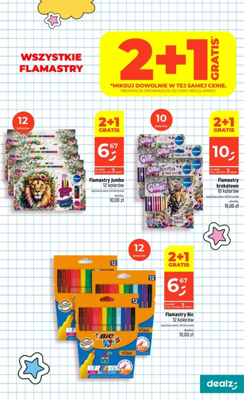 Gazetka promocyjna Dealz - NOWA GAZETKA - ważna 20.08 do 26.08.2026 - strona 41 - produkty: BIC, Flamastry, NBA