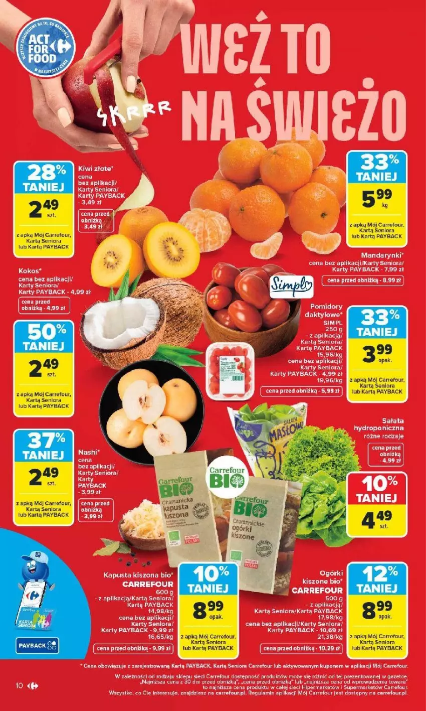 Gazetka promocyjna Carrefour - Gazetka Carrefour, Market od poniedziałku! - ważna 09.03 do 14.03.2026 - strona 12 - produkty: Fa, LG, Ryba