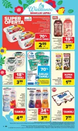 Gazetka promocyjna Carrefour - Gazetka Carrefour, Market od poniedziałku! - Gazetka - ważna od 14.03 do 14.03.2026 - strona 16 - produkty: Ser, Zott, Jogurt, Mleko smakowe, Rolmlecz, Serek homogenizowany, Serek, Bakoma, Napój mleczny, Deser, Amica, Vegeta, Napój, Kokos, Monte, Mleko