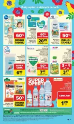 Gazetka promocyjna Carrefour - Gazetka Carrefour, Market od poniedziałku! - Gazetka - ważna od 14.03 do 14.03.2026 - strona 33 - produkty: HiPP, Ser, Mus, Pampers, Pieluchy, BoboVita, Chrupki, Chusteczki, Płatki kosmetyczne, Kosmetyki dla dzieci, Dzieci, Woda mineralna, Wosana, Woda