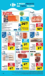 Gazetka promocyjna Carrefour - Gazetka Carrefour, Market od poniedziałku! - Gazetka - ważna od 14.03 do 14.03.2026 - strona 8 - produkty: Polędwica, Stek, Kawa, Tuńczyk, Mintaj, Dorsz, Gres, Sandacz