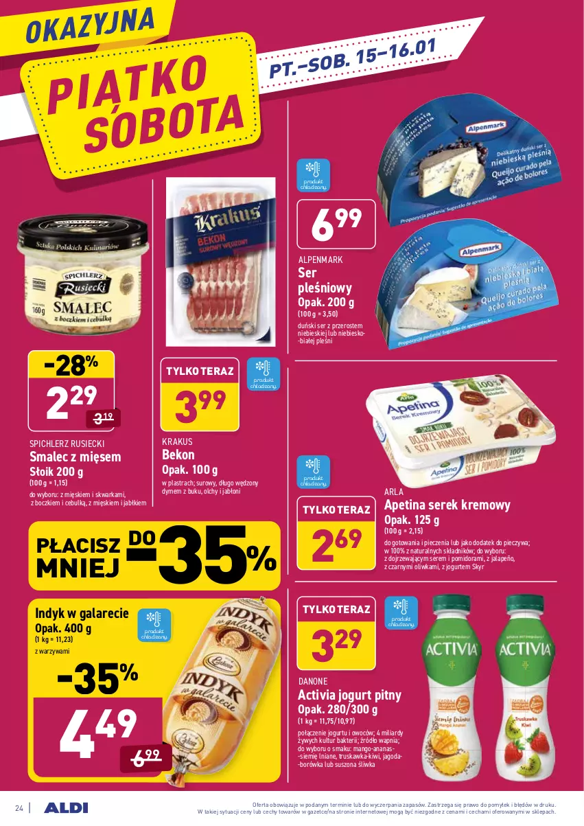 Gazetka promocyjna Aldi - ALE! CENA - ważna 11.01 do 16.01.2021 - strona 24