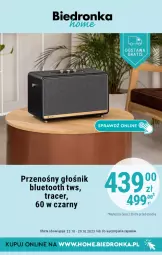 Gazetka promocyjna Biedronka - Biedronka Home - Gazetka - Biedronka.pl - Gazetka - ważna od 29.10 do 29.10.2023 - strona 10 - produkty: Acer, Głośnik, Głośnik bluetooth