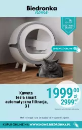 Gazetka promocyjna Biedronka - Biedronka Home - Gazetka - Biedronka.pl - Gazetka - ważna od 29.10 do 29.10.2023 - strona 3 - produkty: Gra, Tesla, Kuweta