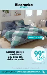 Gazetka promocyjna Biedronka - Biedronka Home - Gazetka - Biedronka.pl - Gazetka - ważna od 29.10 do 29.10.2023 - strona 5 - produkty: Pościel, Komplet pościeli