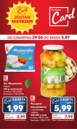 Gazetka promocyjna Kaufland - Mocny Start - Gazetka - ważna od 05.07 do 05.07.2023 - strona 2 - produkty: Mozzarella, Piec, Ser