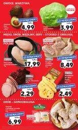 Gazetka promocyjna Kaufland - Mocny Start - Gazetka - ważna od 05.07 do 05.07.2023 - strona 5 - produkty: Kurczak, Warzywa, Ser, Sałata lodowa, Mlekovita, Drób, Sałat, Szynka, Owoce, Gouda, Grunt, Olewnik, Mięso, Mleko
