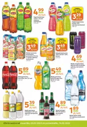 Gazetka promocyjna Gama - Gazetka Gama - Gazetka - ważna od 03.02 do 03.02.2023 - strona 10 - produkty: Sok pomarańczowy, Sok, Schweppes, Lipton, Napój gazowany, Syrop, Fanta, Napój niegazowany, Woda, Sprite, Napój, Herbapol, Nektar, Hortex, Fa
