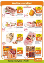 Gazetka promocyjna Gama - Gazetka Gama - Gazetka - ważna od 03.02 do 03.02.2023 - strona 3 - produkty: Kurczak, Cheddar, Ser, Gra, Parówki, Parówki z szynki, Madej Wróbel, Kosz, Salceson, Szynka konserwowa, Szynka, Tarczyński, Kabanos, Kiełbasa
