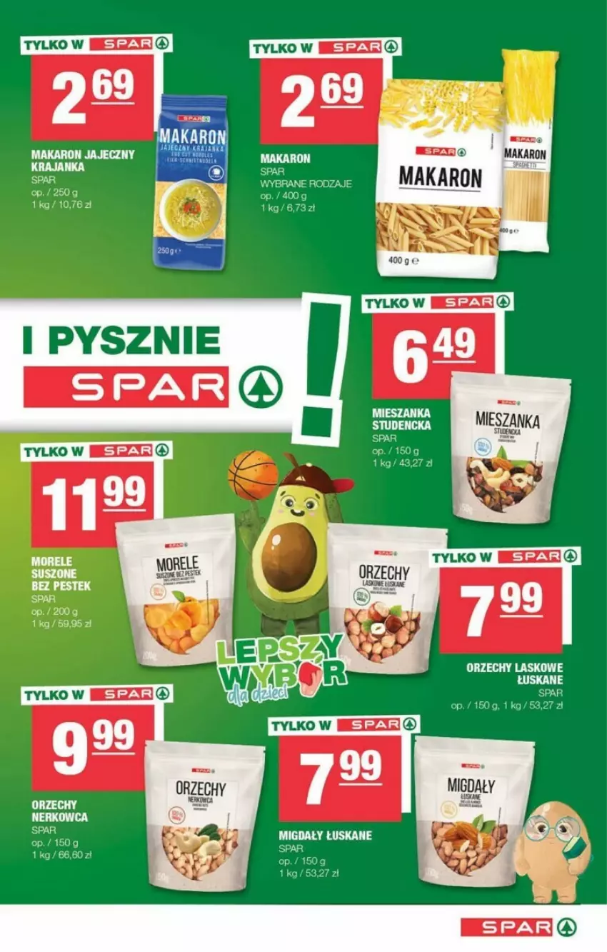 Gazetka promocyjna Delikatesy Centrum - ważna 04.10 do 15.10.2023 - strona 16 - produkty: Makaron, Migdały, Migdały łuskane, Sos