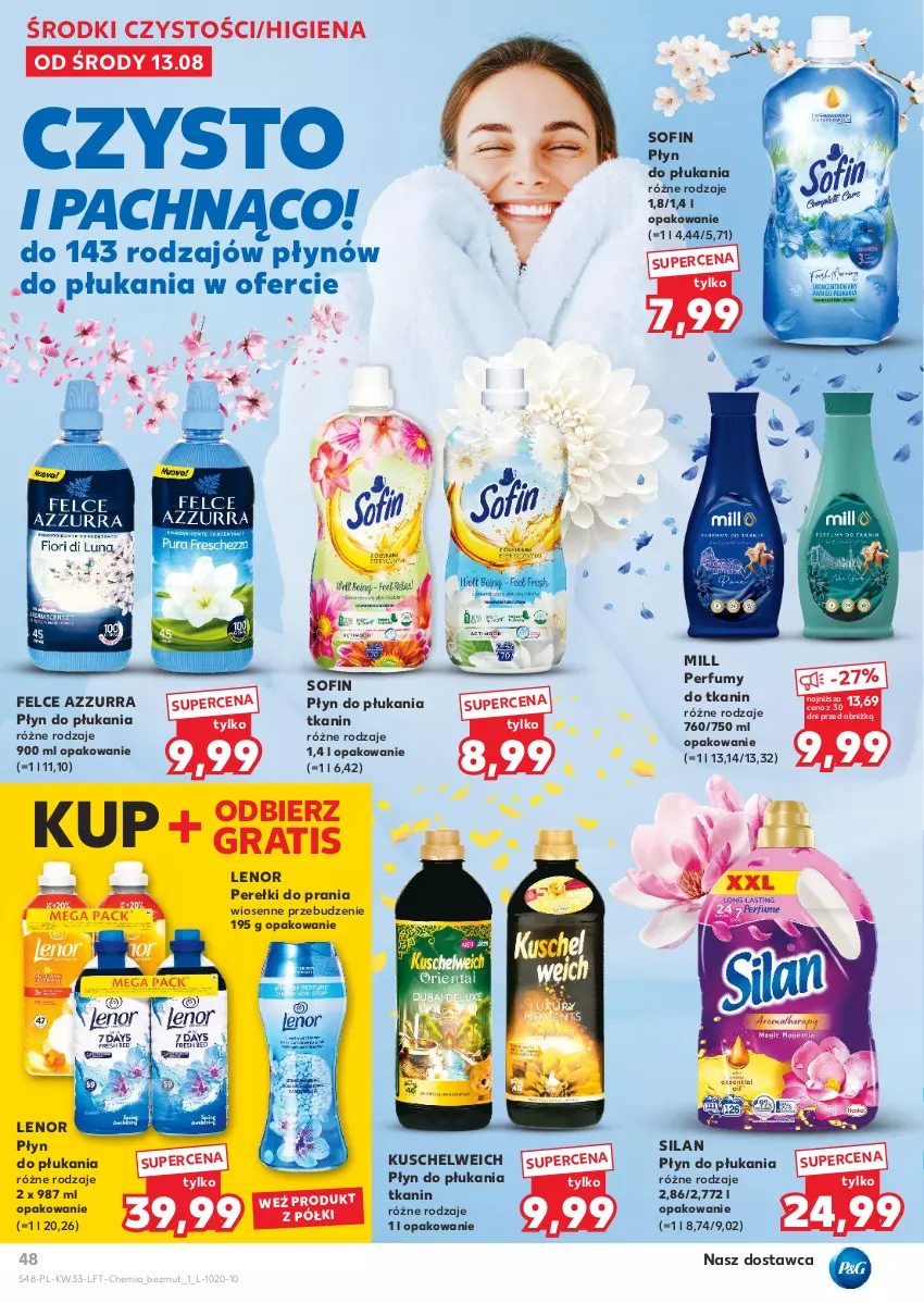Gazetka promocyjna Kaufland - Gazetka tygodnia - ważna 13.08 do 20.08.2025 - strona 48 - produkty: Gra, Lenor, Perfum, Płyn do płukania, Silan