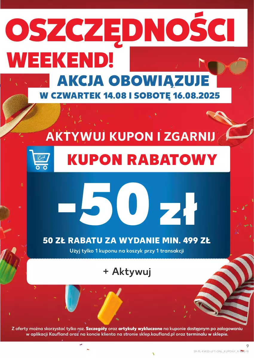 Gazetka promocyjna Kaufland - Gazetka tygodnia - ważna 13.08 do 20.08.2025 - strona 9 - produkty: Kosz, Tran