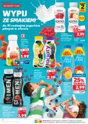 Gazetka promocyjna Kaufland - Gazetka tygodnia - Gazetka - ważna od 20.08 do 20.08.2025 - strona 34 - produkty: Sok, Piątnica, Jogurt, Napój jogurtowy, Bakoma, Smoothie, Napój, Jogurt pitny