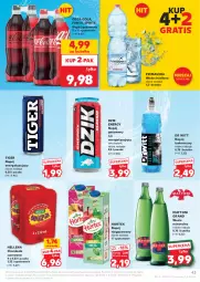 Gazetka promocyjna Kaufland - Gazetka tygodnia - Gazetka - ważna od 20.08 do 20.08.2025 - strona 43 - produkty: Gra, Primavera, Coca-Cola, Tran, LANA, Tiger, Oranżada, Hellena, Napój izotoniczny, Napój gazowany, Prima, Fanta, Woda mineralna, Napój niegazowany, Woda, Sprite, Napój, Hortex, Fa