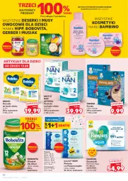 Gazetka promocyjna Kaufland - Gazetka tygodnia - Gazetka - ważna od 20.08 do 20.08.2025 - strona 50 - produkty: HiPP, Ser, Mus, Gra, Gerber, Pampers, Pieluchy, Majtki, BoboVita, NAN Optipro, Bebiko, Chusteczki, Dzieci, Deser, Pieluchomajtki, Waga, Nestlé