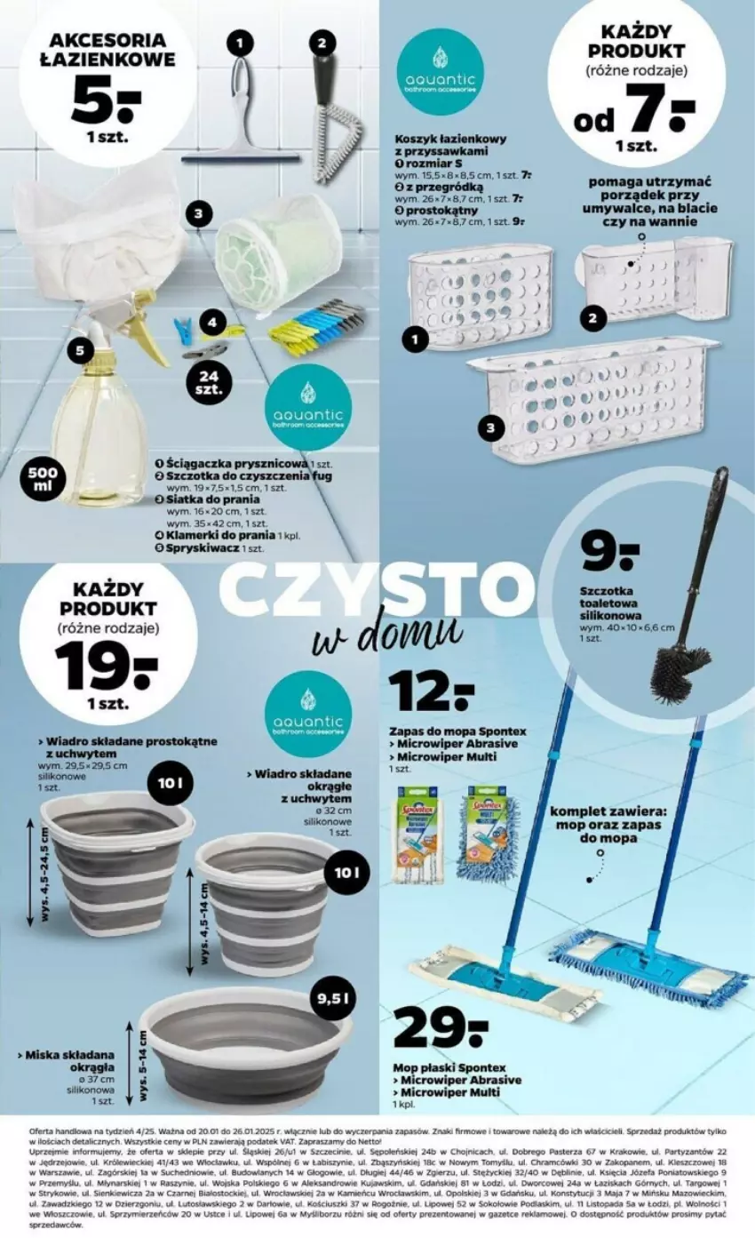 Gazetka promocyjna Netto - ważna 20.01 do 26.01.2025 - strona 3 - produkty: Fa, LG, Miska, Mop, Podlaski, Por, Siatka, Sok, Stock, Szczotka, Top