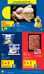 Gazetka promocyjna Lidl - Lidl w Opalenicy - Gazetka - ważna od 07.02 do 07.02.2026 - strona 4 - produkty: Mozzarella, Kurczak, Mięso mielone, Gra, Tusz, Pilos, Mięso