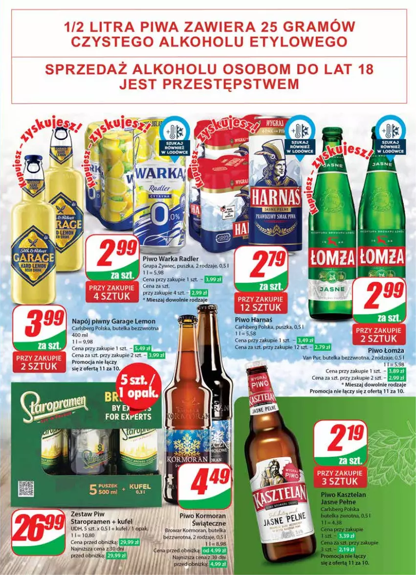 Gazetka promocyjna Dino - Gazetka 50 - ważna 13.12 do 19.12.2023 - strona 19 - produkty: Piwo