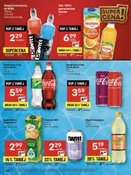 Gazetka promocyjna Delikatesy Centrum - Franczyza DC32 Czwartek - Gazetka - ważna od 13.08 do 13.08.2025 - strona 45 - produkty: Sok, Rum, Gin, Tropical, Coca-Cola, Schweppes, Napój izotoniczny, Fanta, Sprite, Napój, Hortex, Fa