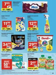 Gazetka promocyjna Delikatesy Centrum - Franczyza DC32 Czwartek - Gazetka - ważna od 13.08 do 13.08.2025 - strona 50 - produkty: Ser, Rum, Pampers, Papier, Finish, Bref, BoboVita, Persil, Papier toaletowy, Chusteczki, Kostka do wc, Deser, Zmywarki