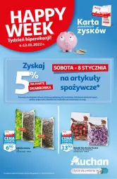 Gazetka promocyjna Auchan - Skarbonka #1 - Gazetka - ważna od 12.01 do 12.01.2022 - strona 1 - produkty: Papier, Daktyle