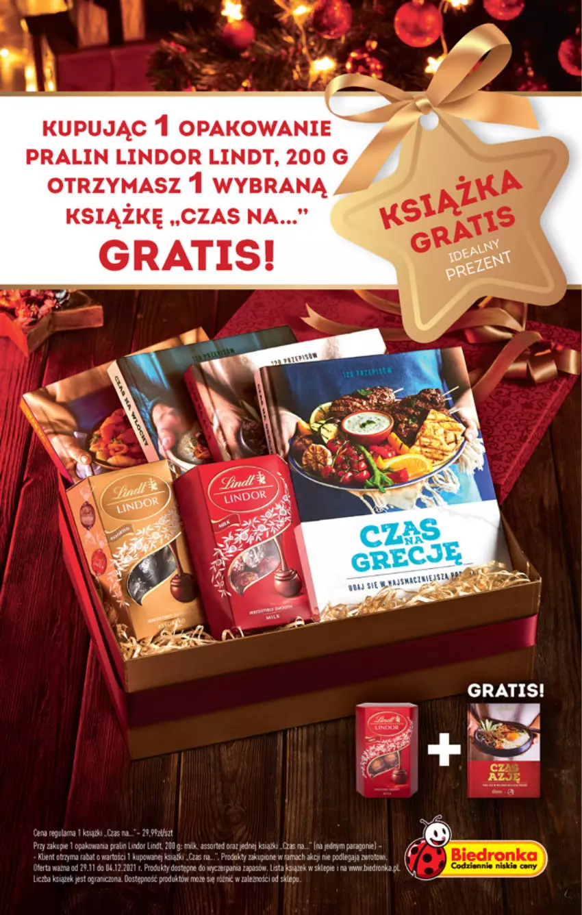 Gazetka promocyjna Biedronka - W tym tygodniu - ważna 29.11 do 04.12.2021 - strona 35 - produkty: Gra, Lindor, Lindt, Por