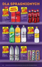 Gazetka promocyjna Biedronka - W tym tygodniu - Gazetka - ważna od 04.12 do 04.12.2021 - strona 44 - produkty: Gin, Napój energetyczny, Coca-Cola, Tiger, Schweppes, Napój gazowany, Fanta, Sprite, Napój, Fa