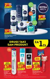 Gazetka promocyjna Biedronka - W tym tygodniu - Gazetka - ważna od 04.12 do 04.12.2021 - strona 51 - produkty: Woda perfumowana, Nivea Men, Top, Rama, Perfum, Adidas, Szynka, Maszynka, Woda, Sensodyne, Nivea, Szczoteczka, Fa