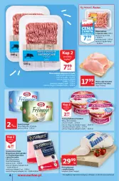 Gazetka promocyjna Auchan - Gazetka Rewelacyjnie małe ceny Auchan Supermarket - Gazetka - ważna od 11.01 do 11.01.2023 - strona 4 - produkty: Kurczak, Mięso mielone, Krakus, Ser, Por, Twaróg, Mięso z uda kurczaka, Président, Twaróg delikatny, Mlekovita, Szynka, Serek, Sport, Bianka, Mięso, Mleko