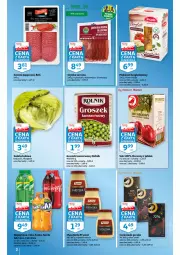Gazetka promocyjna Auchan - Skarbonka #11 - Gazetka - ważna od 23.03 do 23.03.2022 - strona 2 - produkty: Makaron, Prymat, Sok, Ser, Mus, Gra, Salami, Sałata lodowa, Bell, Coca-Cola, Sałat, Szynka, Czekolada, Czekolada gorzka, Rolnik, Fanta, Sprite, Napój, Groszek, Musztarda, Fa