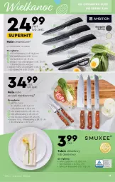 Gazetka promocyjna Biedronka - Wielkanoc - Gazetka - ważna od 31.03 do 31.03.2024 - strona 19 - produkty: Piec, Ser, Noż, Nóż uniwersalny, Talerz obiadowy, Stek, Talerz, Obieraczka, Nóż szefa kuchni, Deser, Talerz głęboki, Osłonka, Fa