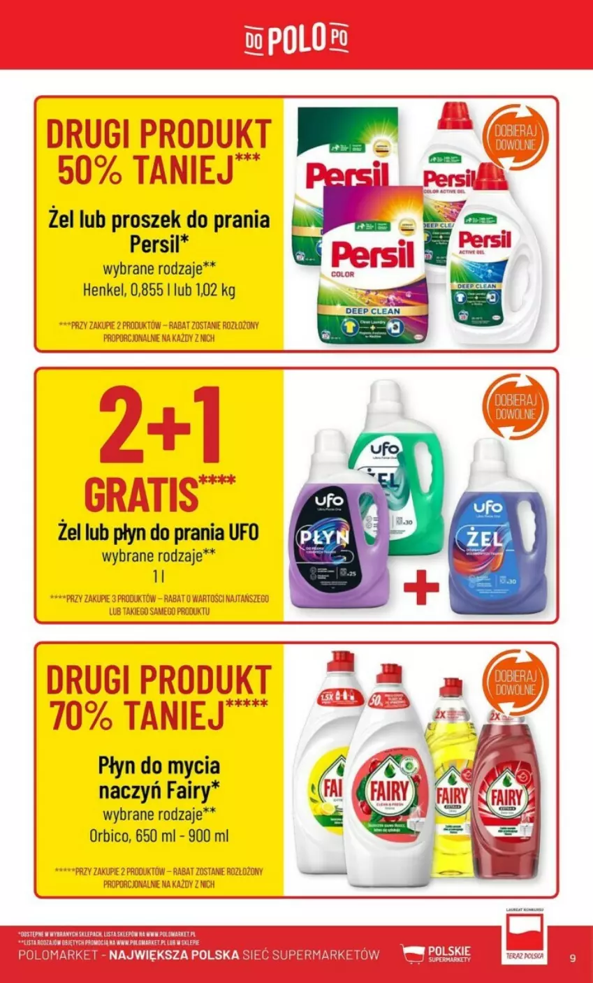 Gazetka promocyjna PoloMarket - ważna 05.06 do 11.06.2024 - strona 50 - produkty: BIC, Do mycia naczyń, Fa, Fairy, Persil, Płyn do mycia, Płyn do mycia naczyń, Płyn do prania, Proszek do prania