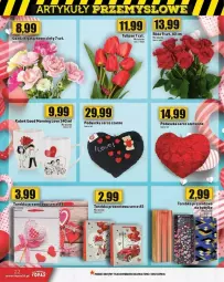 Gazetka promocyjna Topaz - Gazetka - ważna od 14.02 do 14.02.2024 - strona 15 - produkty: Torebka, Top, Ser, Tulipan, Róża, Poduszka