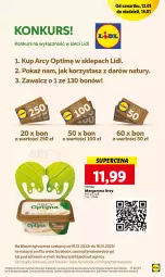 Gazetka promocyjna Lidl - GAZETKA - Gazetka - ważna od 14.01 do 14.01.2023 - strona 21 - produkty: Optima, Margaryna