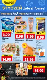 Gazetka promocyjna Lidl - GAZETKA - Gazetka - ważna od 14.01 do 14.01.2023 - strona 28 - produkty: Sałatka, Sos, Rio Mare, Amol, Sałat, Sushi, Tuńczyk, Wasa, Lisner