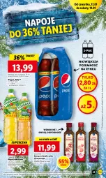 Gazetka promocyjna Lidl - GAZETKA - Gazetka - ważna od 14.01 do 14.01.2023 - strona 45 - produkty: Sok, Por, Oleofarm, Napoje, Pepsi, Tymbark, Syrop, Wino, Mango, Napój, Oleo, Mięta, Fa