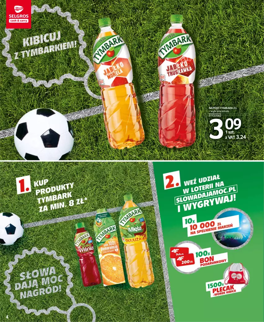 Gazetka promocyjna Selgros - Katalog Euro - ważna 13.05 do 31.05.2021 - strona 4 - produkty: Napoje, Tymbark