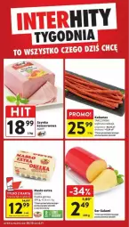 Gazetka promocyjna Intermarche - Gazetka - ważna od 06.11 do 06.11.2024 - strona 10 - produkty: Ser, Gry, Salami, Rama, Szynka konserwowa, Szynka, Tarczyński, Kabanos, Ser salami, Masło, Fa