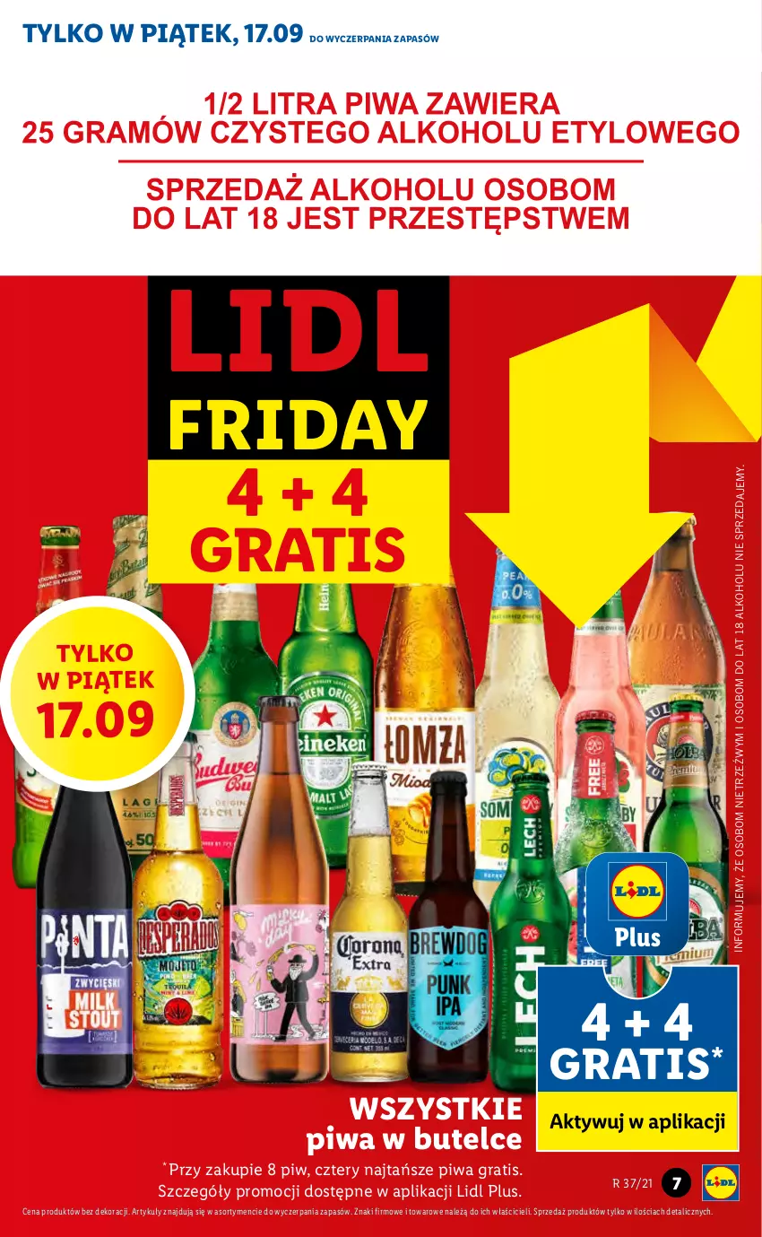 Gazetka promocyjna Lidl - GAZETKA - ważna 16.09 do 19.09.2021 - strona 7 - produkty: Gra, Piwa