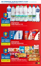 Gazetka promocyjna Lidl - GAZETKA - Gazetka - ważna od 19.09 do 19.09.2021 - strona 15 - produkty: Ciastka, Papier, Ręcznik, Ręczniki papierowe