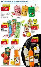 Gazetka promocyjna Lidl - GAZETKA - Gazetka - ważna od 19.09 do 19.09.2021 - strona 31 - produkty: Ser, Mus, Gin, Gra, Morela, Kaktus, Plecak, Serek, Schweppes, Tymbark, Limonka, Owoce, Kubuś, Napój