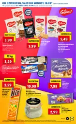 Gazetka promocyjna Lidl - GAZETKA - Gazetka - ważna od 19.09 do 19.09.2021 - strona 35 - produkty: Ciastka, Ser, Dr Gerard, Lody, Lack, Herbatniki, Mleczko, Deser, Mango, Milka, Kokos