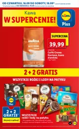 Gazetka promocyjna Lidl - GAZETKA - Gazetka - ważna od 19.09 do 19.09.2021 - strona 9 - produkty: Gra, Kawa ziarnista, Kawa, Lody, Lavazza