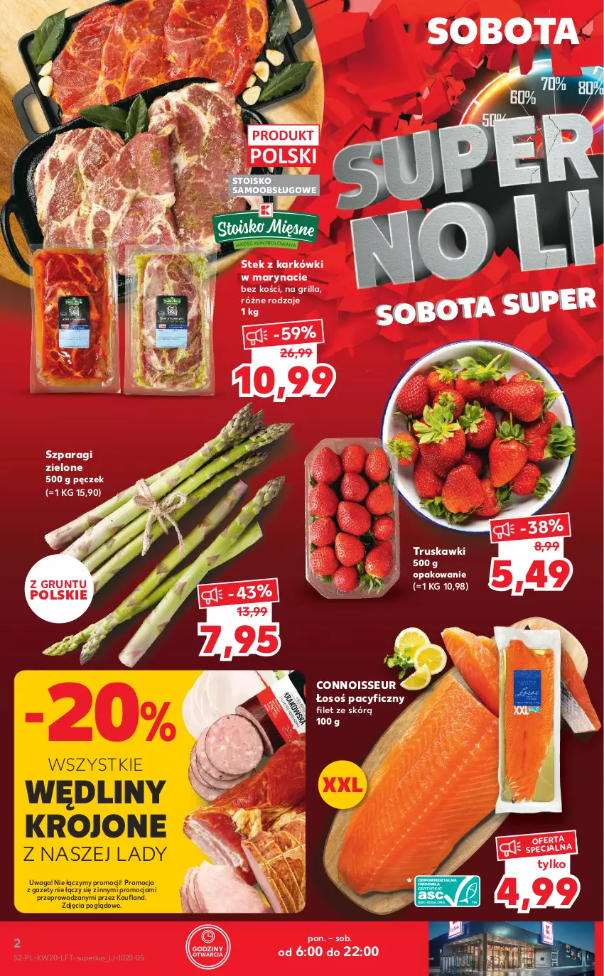 Gazetka promocyjna Kaufland - OFERTA TYGODNIA - ważna 19.05 do 25.05.2022 - strona 2 - produkty: Grill, Grunt, Stek, Truskawki, Waga