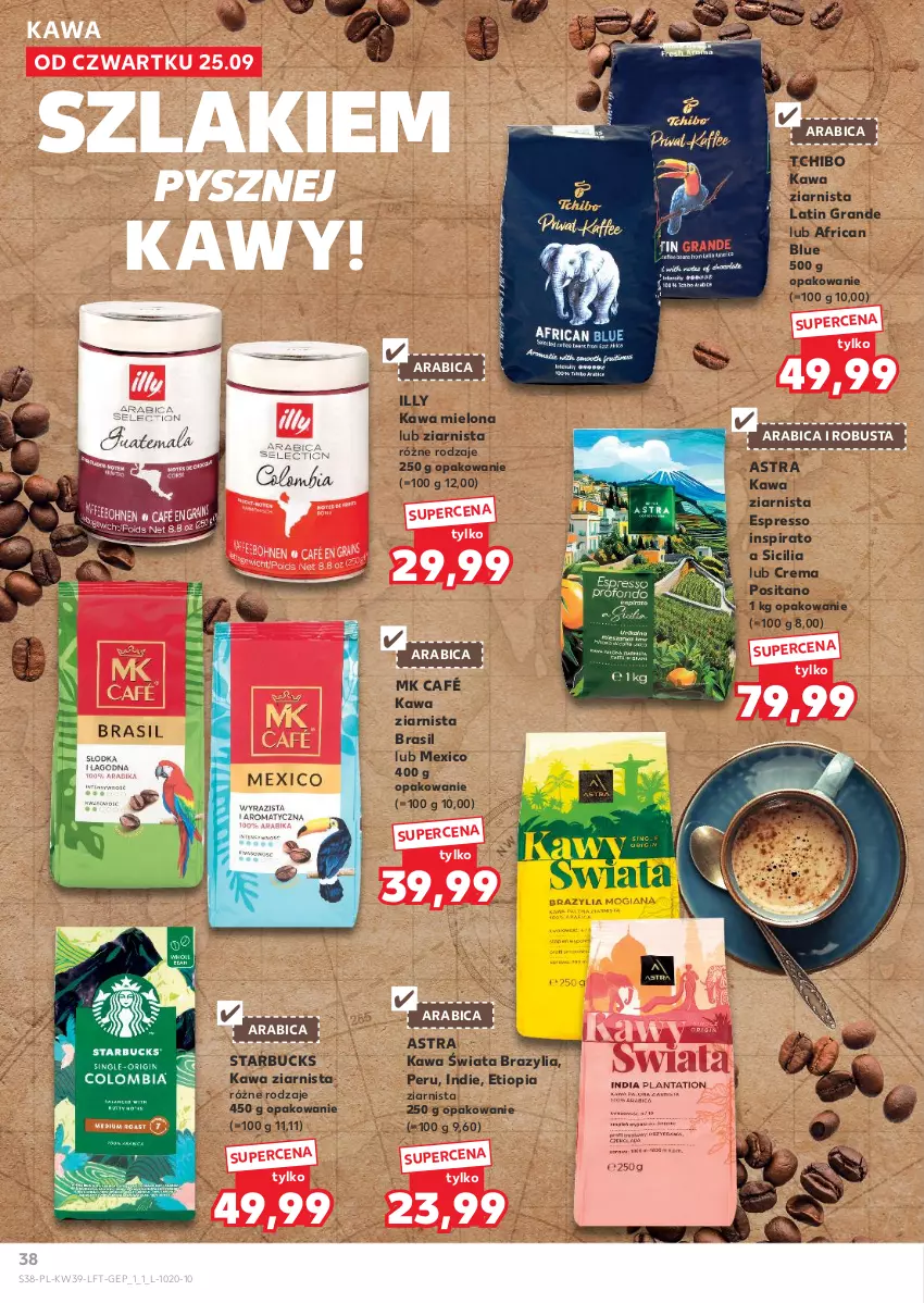 Gazetka promocyjna Kaufland - Gazetka tygodnia - ważna 25.09 do 01.10.2025 - strona 38 - produkty: BIC, Gra, Kawa, Kawa mielona, Kawa ziarnista, Tchibo