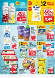 Gazetka promocyjna Kaufland - Gazetka tygodnia - Gazetka - ważna od 01.10 do 01.10.2025 - strona 33 - produkty: Mozzarella, Ser topiony, Jogurt naturalny, Top, Ser, Smakowita, Piątnica, Jogurt, Optima Cardio, Napój roślinny, Serek homogenizowany, Serek, Optima, Margaryna, Tymbark, Hochland, Napój mleczny, Galbani, Danio, Napój, Milka