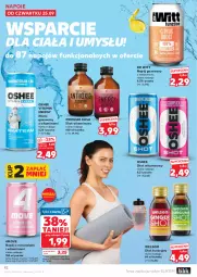 Gazetka promocyjna Kaufland - Gazetka tygodnia - Gazetka - ważna od 01.10 do 01.10.2025 - strona 42 - produkty: Napoje, Tera, Tran, Napój gazowany, Oshee, Napój