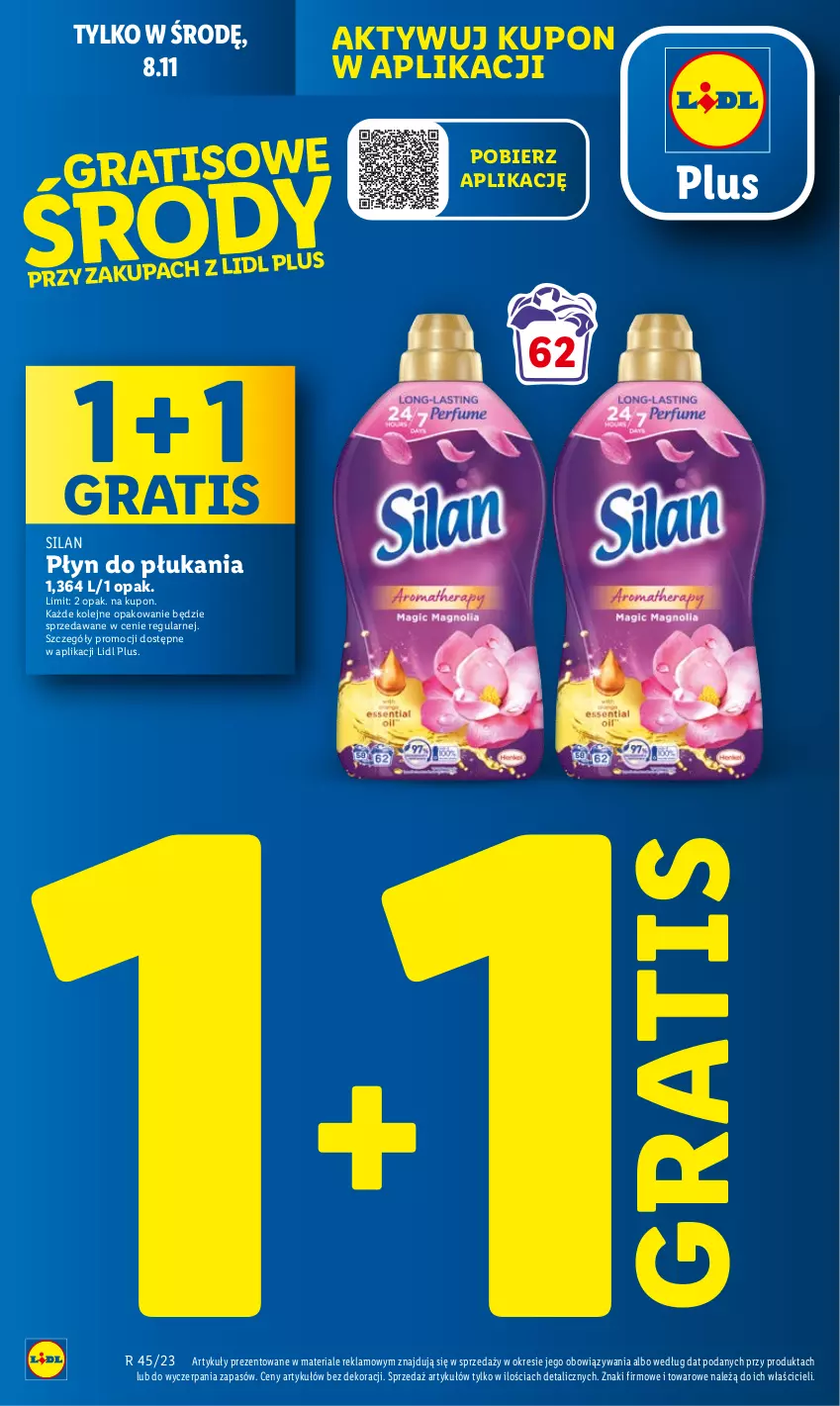 Gazetka promocyjna Lidl - GAZETKA - ważna 06.11 do 08.11.2023 - strona 16 - produkty: Gra, Olej, Płyn do płukania, Silan