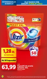 Gazetka promocyjna Lidl - GAZETKA - Gazetka - ważna od 08.11 do 08.11.2023 - strona 14 - produkty: Vizir, Kapsułki do prania