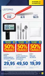 Gazetka promocyjna Lidl - GAZETKA - Gazetka - ważna od 08.11 do 08.11.2023 - strona 19 - produkty: Top, Zestaw sztućców, Poduszka